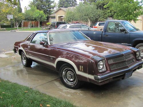 Purchase used ORIGINAL 1976 76 Chevrolet Laguna S-3 S3 BUILD SHEET ...