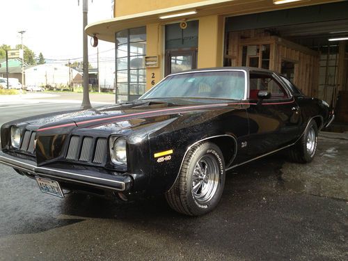 1973 pontiac grand am 7.4liter 455 ho nasa hood rally dash muscel car all opt.