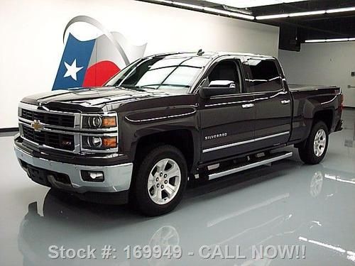 2014 chevy silverado ltz crew z71 4x4 nav rear cam 4k texas direct auto