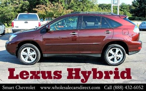 Used lexus rx 400 h hybrid import sport utility awd 4x4 suv we finance autos