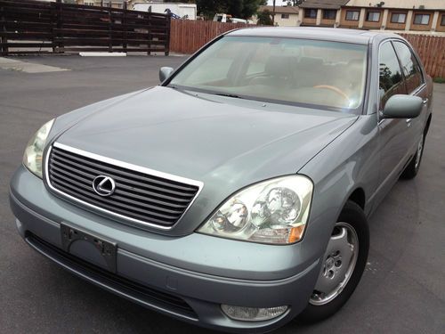 2002 lexus ls430 base sedan 4-door 4.3l