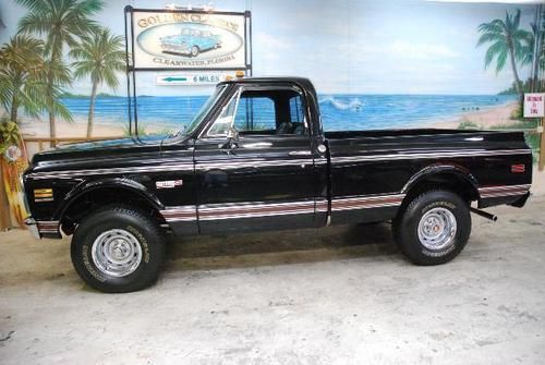 71 chevy super cheyenne 4wd loaded body-off