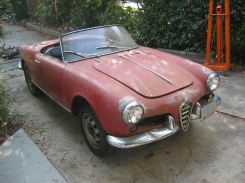 1958 alfa romeo giulietta spider normale 750