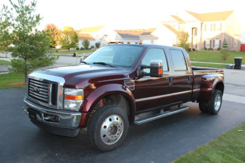 2009 ford f-450 super duty lariat crew cab pickup 4-door 6.4l