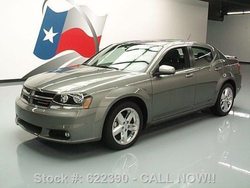 2013 dodge avenger sxt v6 sunroof navigation 18&#039;s 9k mi texas direct auto