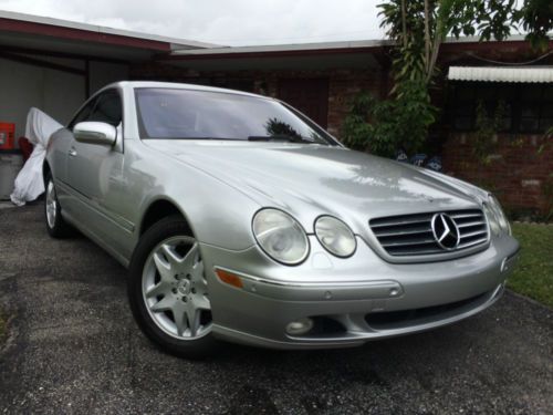 2002 mercedes benz cl 500 coupe (no reserve)( )(!watch videos!)( )(no reserve)