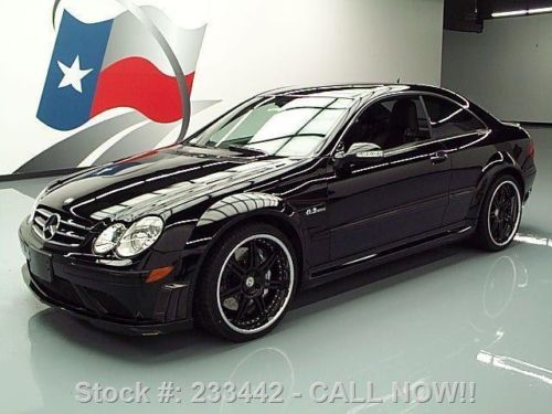 2008 mercedes-benz clk63 amg black series 500hp nav 29k texas direct auto