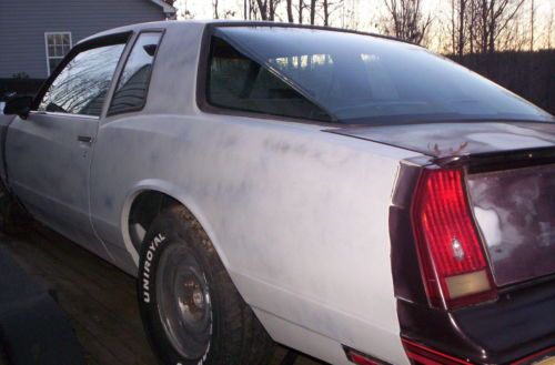 1987 chevy monte carlo ss aerocoupe