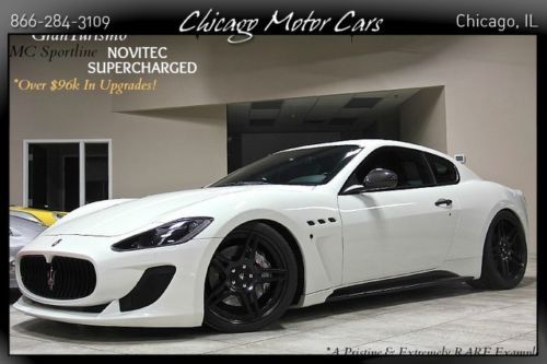 2012 maserati granturismo mc stradale supercharged $96k+in upgrades novitec wow$