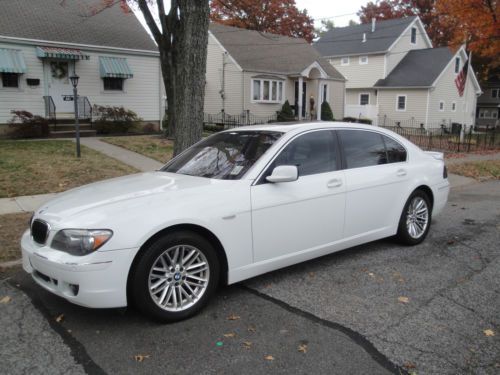 2007 bmw 750li base sedan 4-door 4.8l