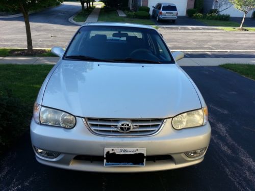 2002 toyota corolla s sport model in very good shape