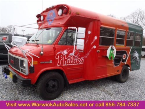 1996 gmc g3500 vandura &#034;the ultimate philly sports fan tailgate bus