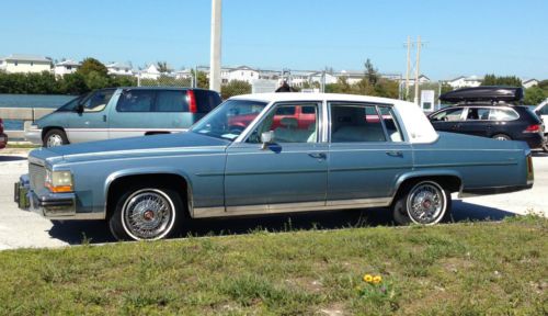 1987 cadillac fleetwood brougham d&#039;elegance