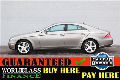 1-owner 06 mercedes cls500 nav loaded! 07 08 09 e c cls s 250 350 500 55 550 55