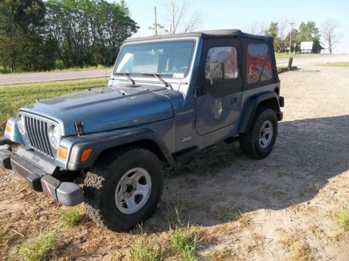 1999 jeep wrangler se sport utility 2-door 2.5l