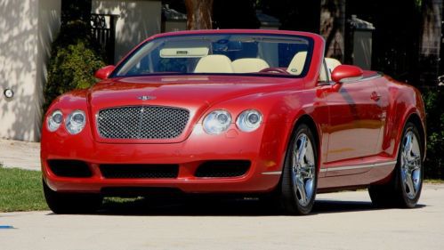 2008 bentley continental gtc with 41,000 one palm beach owner miles no reserve