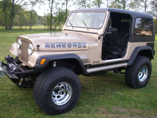 1984 jeep cj7 renegade, wrangler. 350 vortec fuel injection, nv3500, dana 44