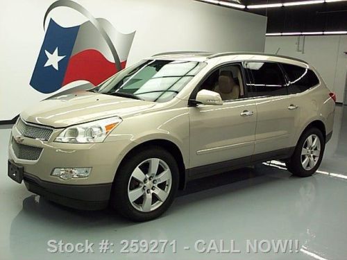 2011 chevy traverse ltz awd dual sunroof navigation 30k texas direct auto