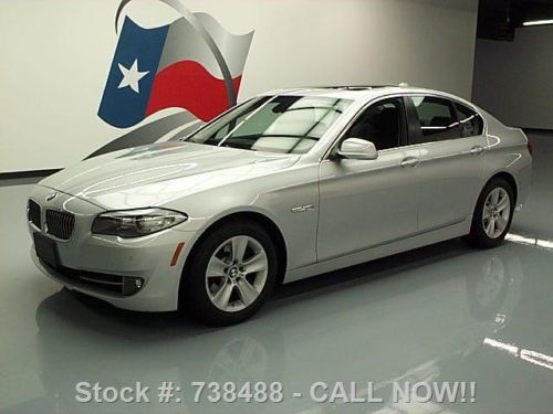 2011 bmw 528i sunroof nav rear cam heated seats 46k mi texas direct auto