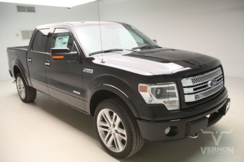 2013 limited crew 4x4 navigation sunroof 22s aluminum leather heated ecoboost