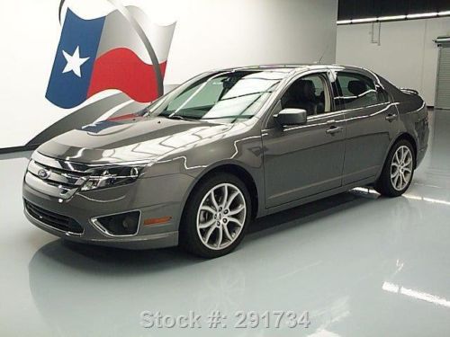 2011 ford fusion sel htd leather sync spoiler 49k miles texas direct auto