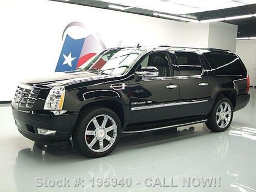 2012 cadillac escalade esv luxury sunroof nav dvd 19k texas direct auto