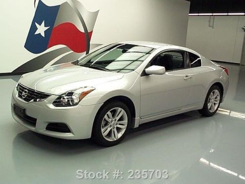 2012 nissan altima 2.5 s coupe auto alloy wheels 22k mi texas direct auto