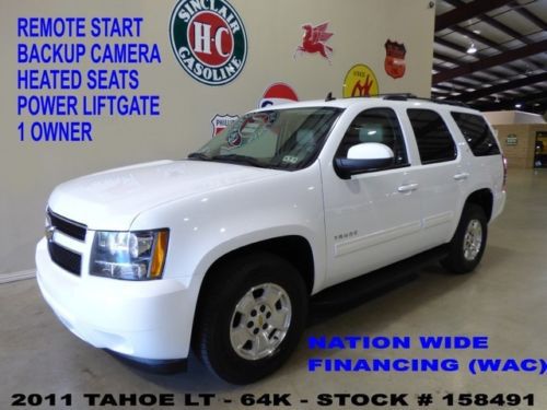 2011 tahoe lt,remote start,back-up cam,htd lth,bose,quads,3rd row,64k,we finance