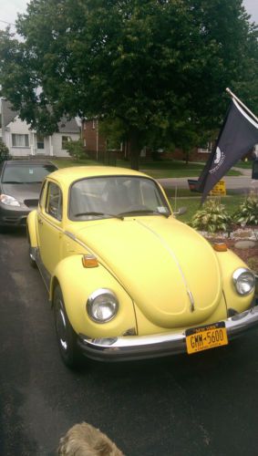 1974 volkswagen super beetle base sedan 2-door 1.6l