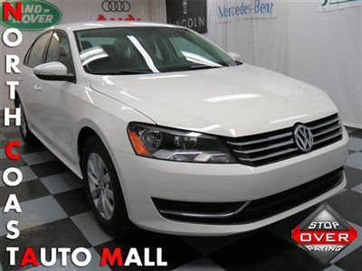 2012(12)passat s only 6k fact w-y abs cd cruise a/c wht/blk save !!!