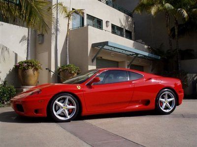 2003 ferrari 360 modena 6 speed loaded excellent in &amp; out beautifully maintained