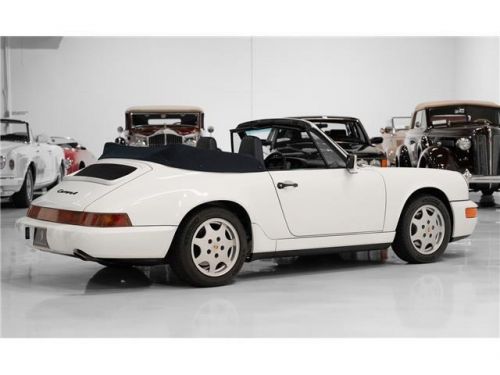 1991 porsche 911 carrera 4 cabriolet