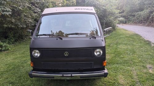 1985 volkswagen bus/vanagon gl westfalia camper