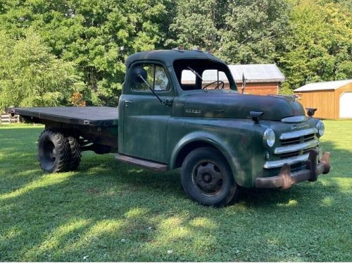 1949 dodge b-1-d flatbed 1-ton pilothouse truck