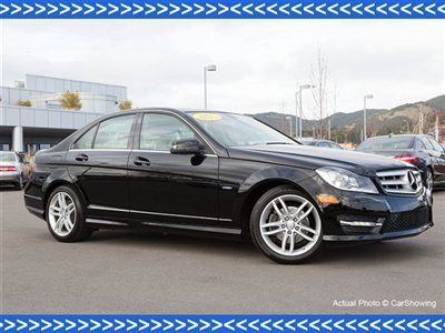 2012 c250: certified pre-owned at mercedes-benz dealer, navigation, premium 1