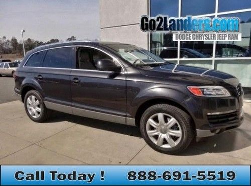 Low miles financing navigation black sunroof peanut butter interior q7