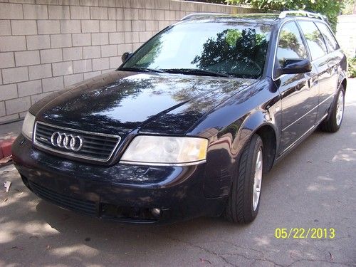 2000 audi a6 quattro wagon ! no reserve !