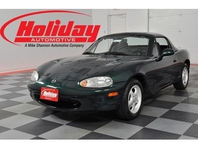 1999 mazda miata mx-5 convertible hard top soft top 5 speed gren 53k miles!