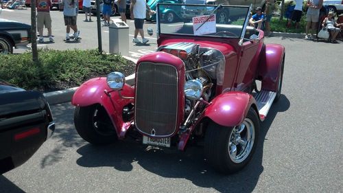 1929 ford roadster 32 grill 350/350 polished 2x4's nice driver convertible nr nj