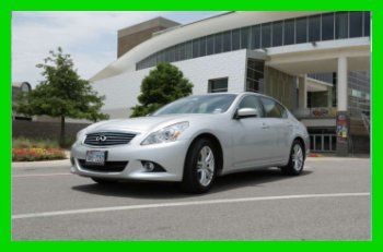 2012 infiniti g37 3.7l v6 24v automatic rwd sedan premium sunroof heated leather