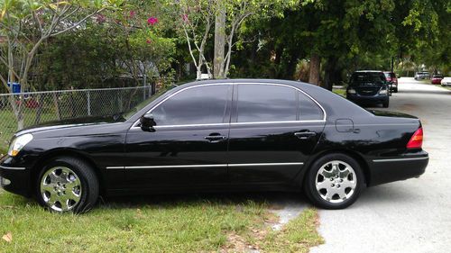 2003 lexus ls430 ultra luxury edition fully loaded sunroof leather hid xenon oem