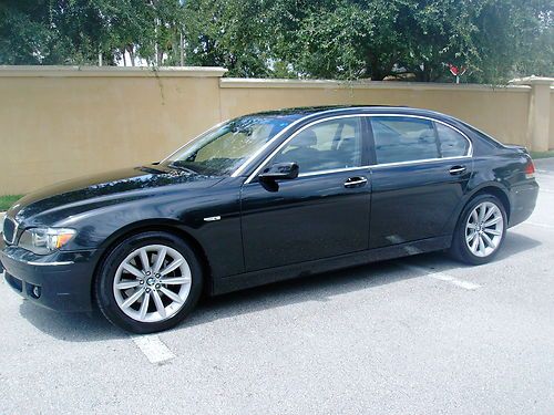 2008 bmw 750li navi clean carfax bmw cpo warranty luxury seats loaded