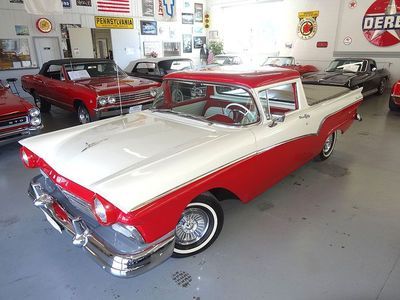 1957 ford ranchero very rare, great color combo, drives really nice!!!