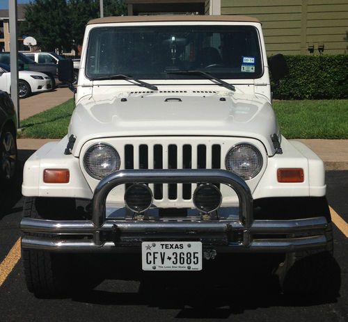 1997 jeep wrangler sahara sport utility 2-door 4.0l tj