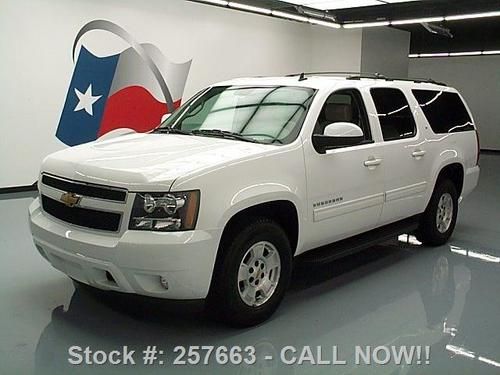 2013 chevy suburban lt 8pass nav rear cam dvd 26k miles texas direct auto