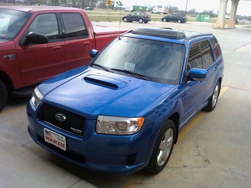 2007 subaru forester 2.5xt sports