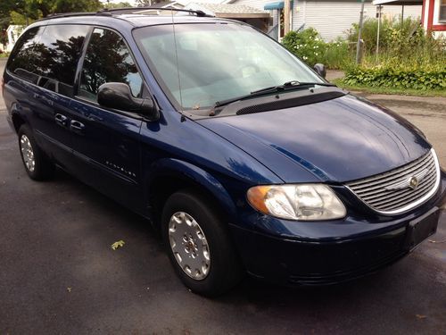 2001 chrysler town country cheap no reserve