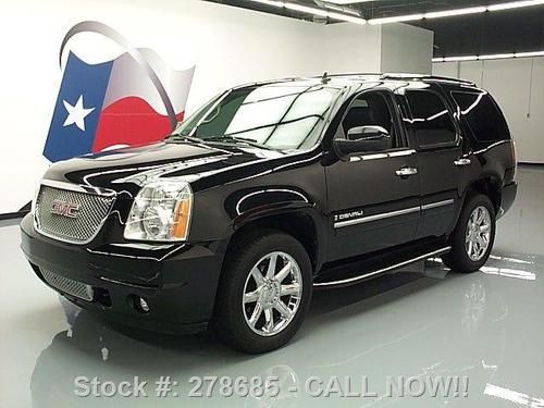 2009 gmc yukon denali sunroof nav dvd rear cam 20's 60k texas direct auto