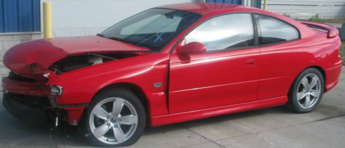 2004 pontiac gto coupe 2-door 5.7l parts salvage repairable wrecked no title