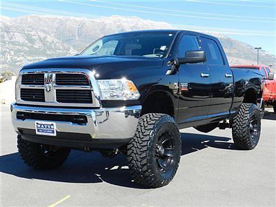 Dodge ram crew cab cummins diesel slt 4x4 custom lift wheels tires low miles